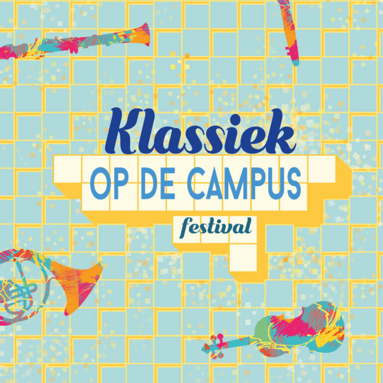 Het logo van Klassiek op de Campus