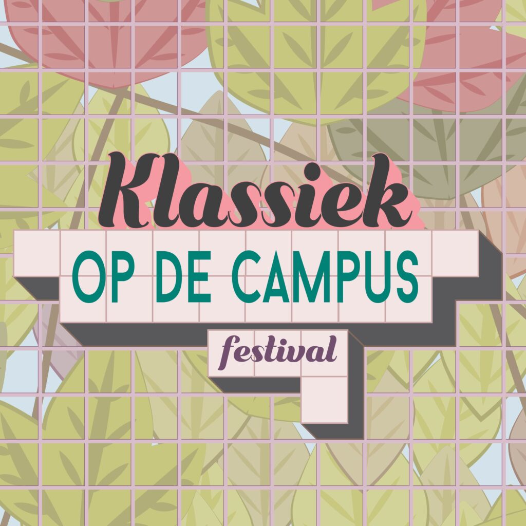 Het logo van Klassiek op de Campus